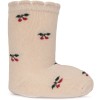 Set van 2 sokken met kriekjes - 2-pack jacquard socks big cherry / cherry